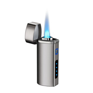 Encendedor con llama azul