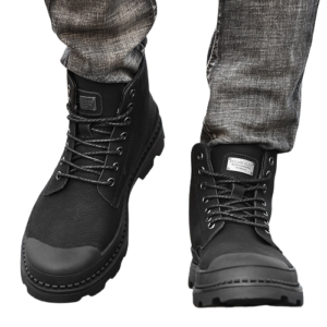 Botines de piel para hombre