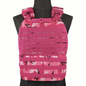 Chaleco militar rosa