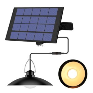 Potente lámpara LED solar