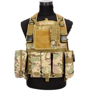 Chaleco antibalas militar