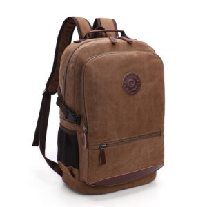 Mochila militar marrón