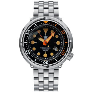 Reloj militar de cuero