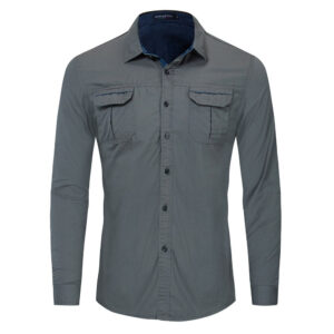 Camisa militar clásica