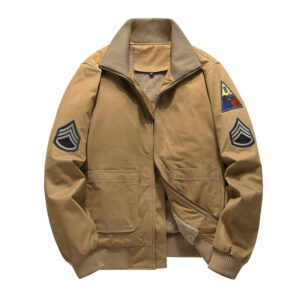 Chaqueta militar de forro polar