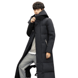 Parka militar de moda para hombre