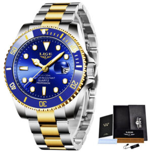 Reloj azul