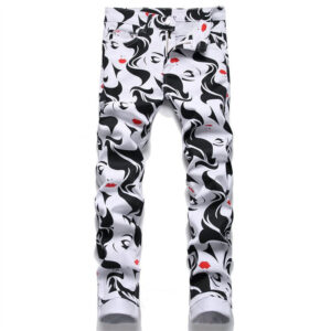 Pantalones Trellis Negros