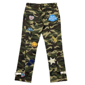 Pantalones de rejilla de moda