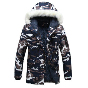 Parka de camuflaje
