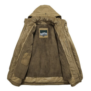 Parka de camuflaje para hombre