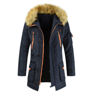 Parka de oficial para hombre vintage