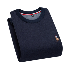 Jersey militar para hombre azul