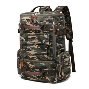 Mochila de cuero vintage