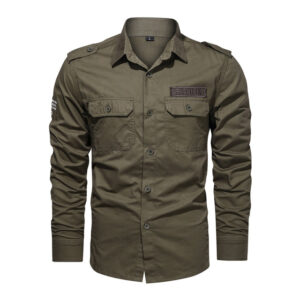 Camisa Estilo Militar para Hombre
