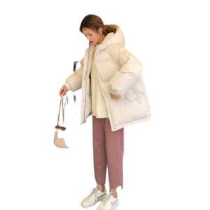 Chaqueta blanca soldado mujer