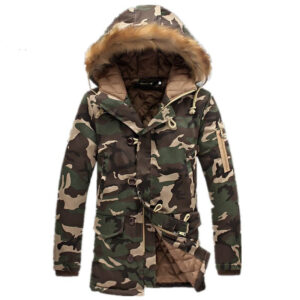 Chaqueta de hombre en camuflaje