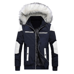 Chaqueta de invierno estilo cazadora para hombre