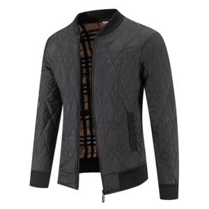 Cálida chaqueta militar hombre vintage