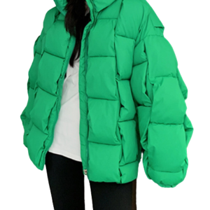 Chaqueta militar para mujer verde camuflaje