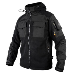 Chaqueta negra con estilo
