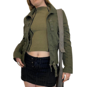 Chaqueta de soldado camuflaje