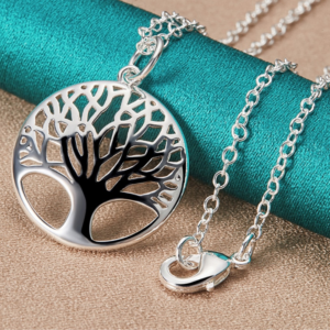 Collar Árbol de la vida Cadena de plata