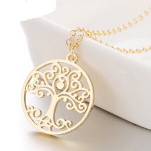 Collar barroco del árbol de la vida